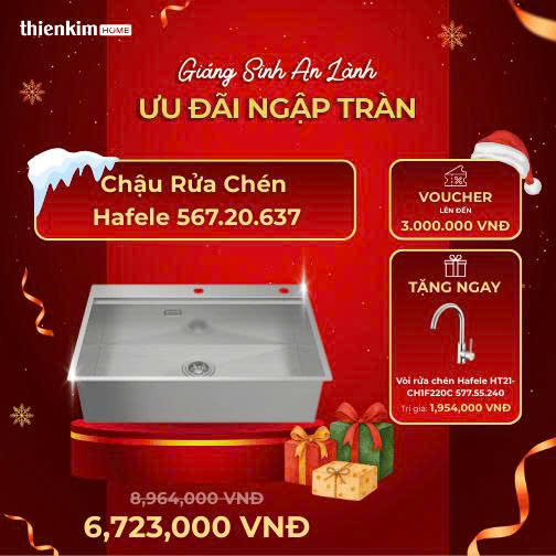 khuyến mãi chậu rửa chén 5