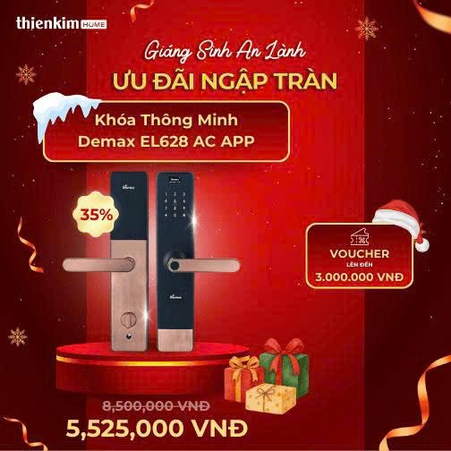 khuyến mãi giáng sinh khóa điện tử 8