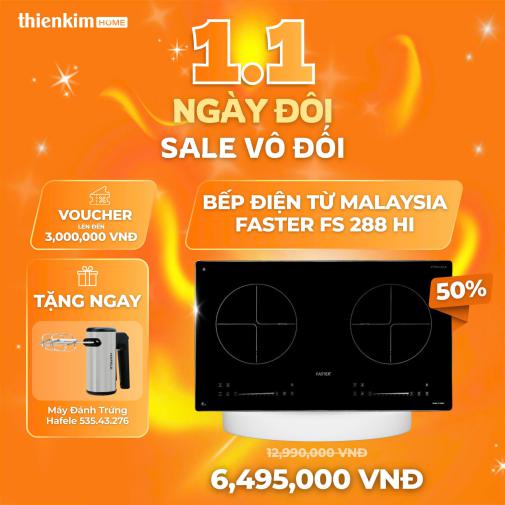 ngày đôi sale vô đối bếp từ 1