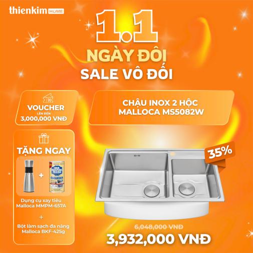 ngày đôi sale vô đối chậu rửa chén 1