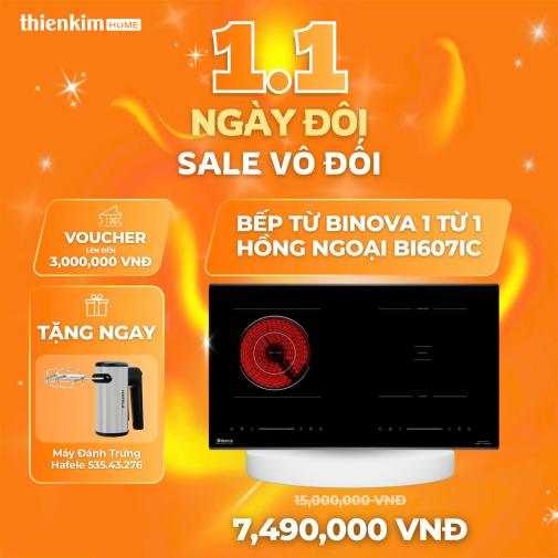 ngày đôi sale vô đối bếp từ 3