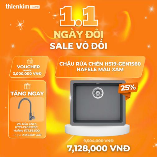 ngày đôi sale vô đối chậu rửa chén 3