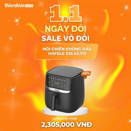 ngày đôi sale vô đối nồi chiên không dầu 3