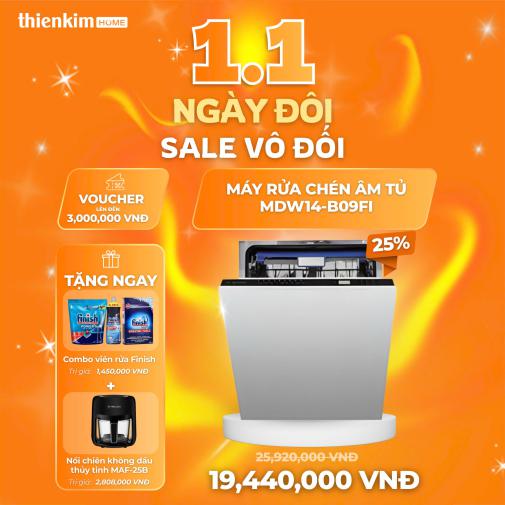 ngày đôi sale vô đối máy rửa chén 4