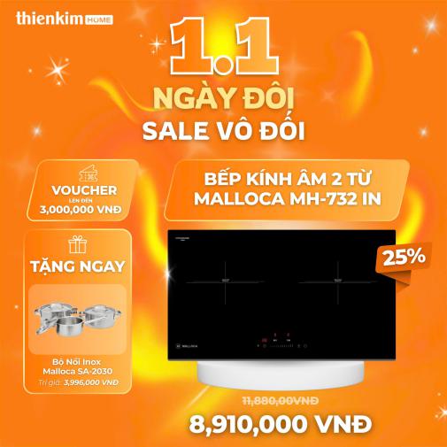 ngày đôi sale vô đối bếp từ 5