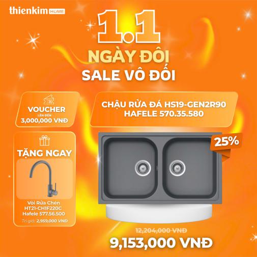ngày đôi sale vô đối chậu rửa chén 6