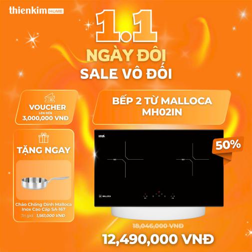 ngày đôi sale vô đối bếp từ 7