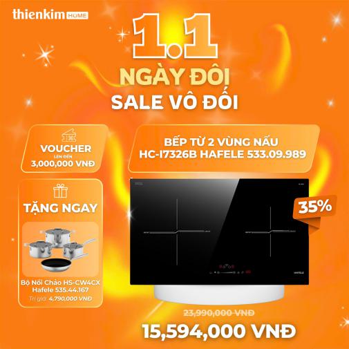 ngày đôi sale vô đối bếp từ 9