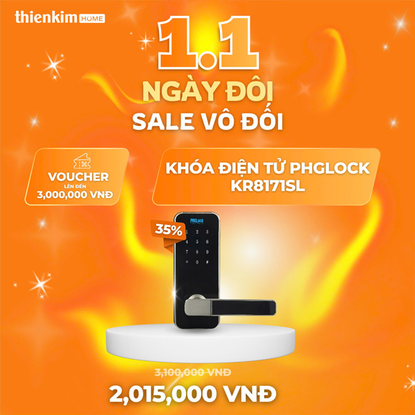 ngày đôi sale vô đối khóa điện tử 1