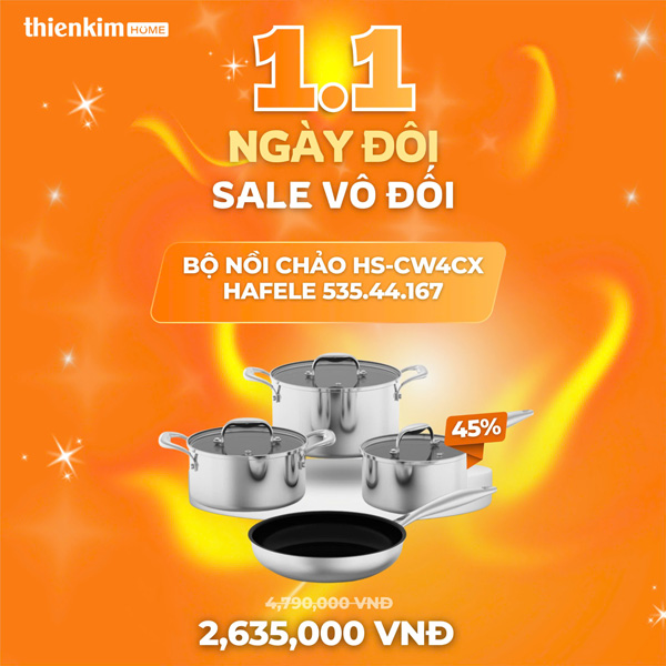 ngày đôi sale vô đối nồi chảo 4