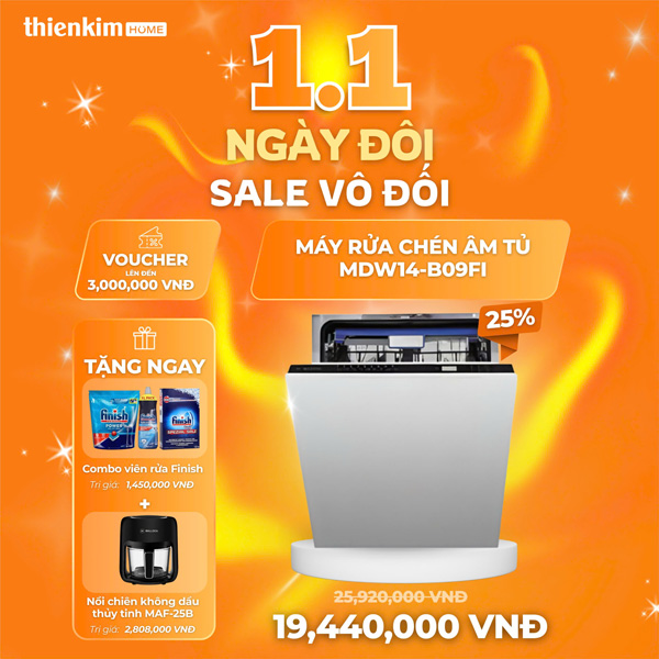 ngày đôi sale vô đối máy rửa chén 4