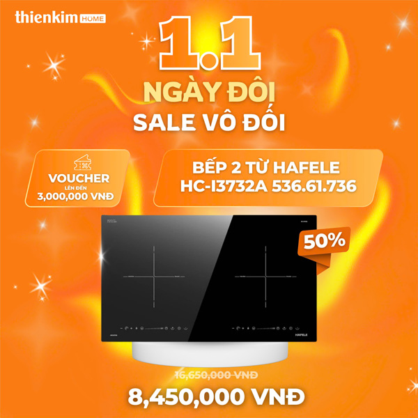 ngày đôi sale vô đối bếp từ 5