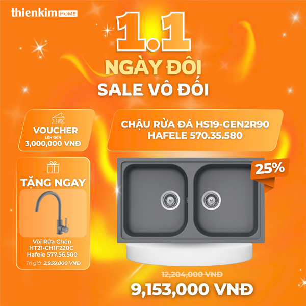 ngày đôi sale vô đối chậu rửa chén 6