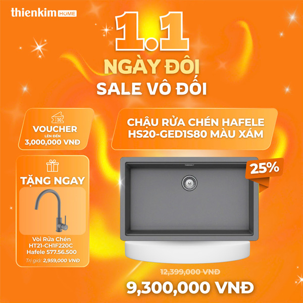 ngày đôi sale vô đối chậu rửa chén 8