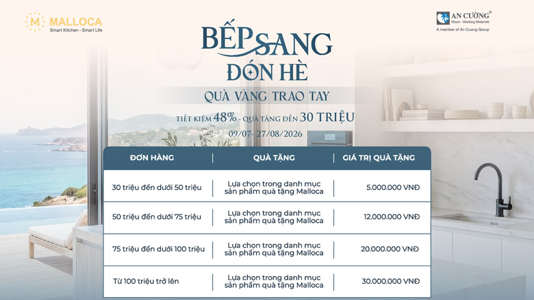 Bếp Sang Đón Hè – Quà Vàng Trao Tay