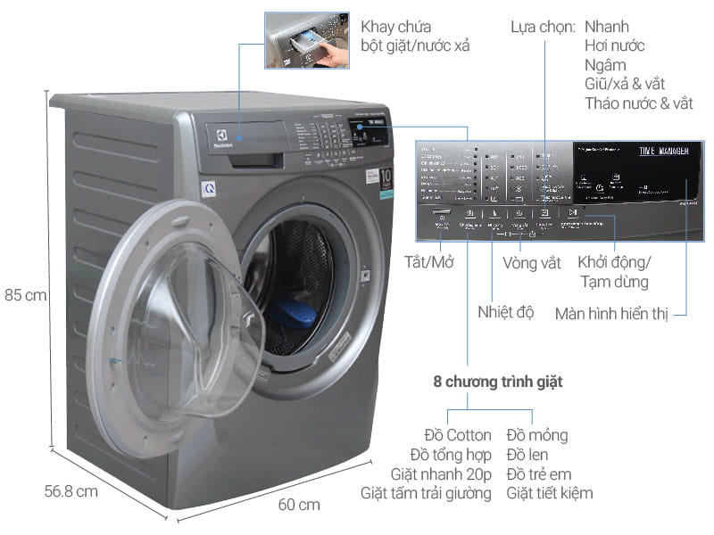 máy giặt cửa ngang loại nào tốt