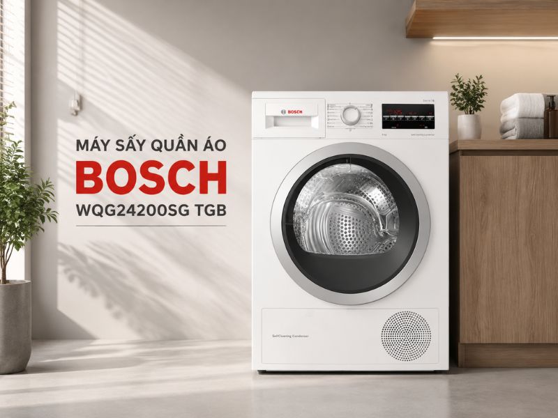 Máy Sấy Quần Áo Bosch WQG24200SG TGB