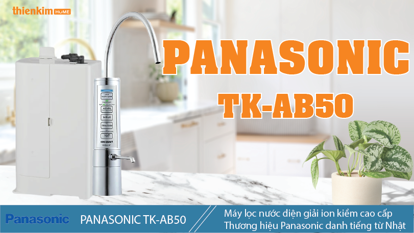 Máy lọc nước ion kiềm Panasonic TK-AB50