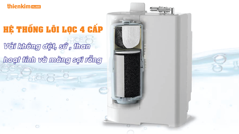 Máy lọc nước ion kiềm Panasonic TK-AB50 hệ thống lõi lọc thông minh