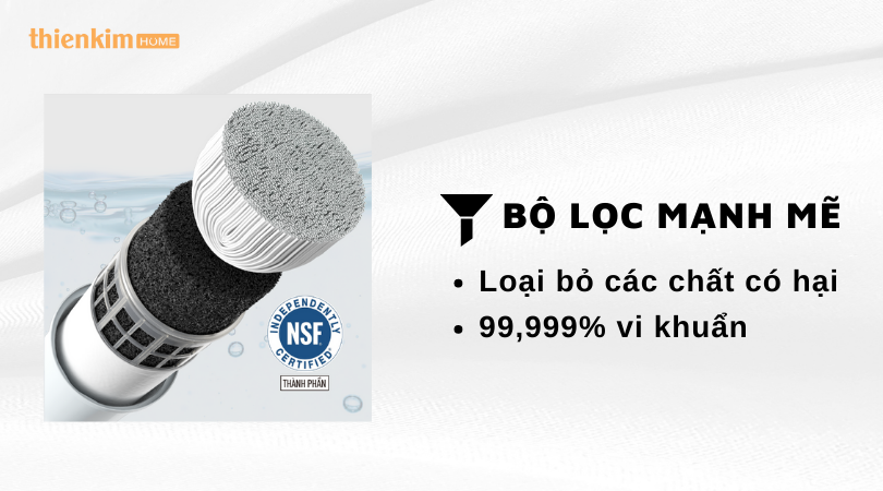 Máy lọc nước ion kiềm Panasonic TK-AS45 bộ lọc mạnh mẽ