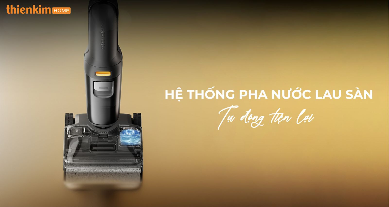 Roborock F25 ACE Combo với hệ thống pha dung dịch tự động, làm sạch hiệu quả đến 30 ngày.