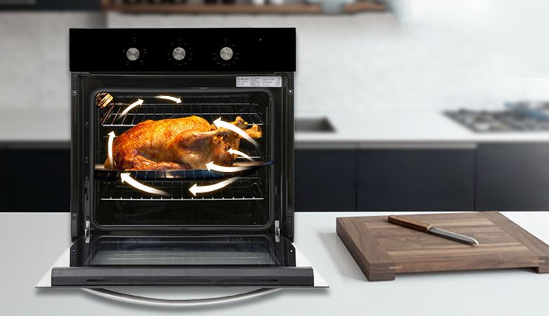 Ưu điểm vượt trội của lò nướng Malloca - Chức năng giữ ấm thực phẩm