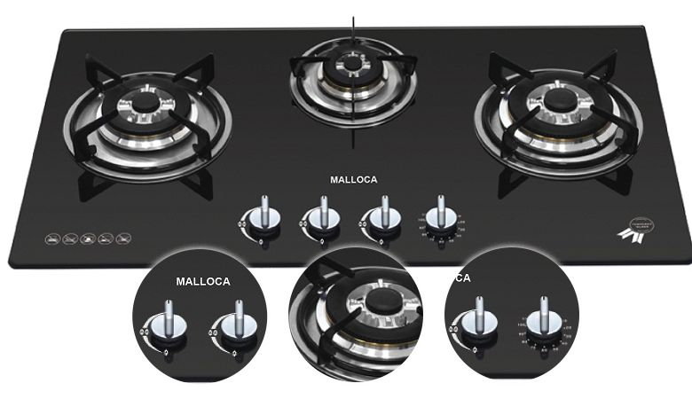 Bếp ga Malloca: Sự kết hợp hoàn hảo giữa phong cách và tính năng - Thiết kế đẳng cấp