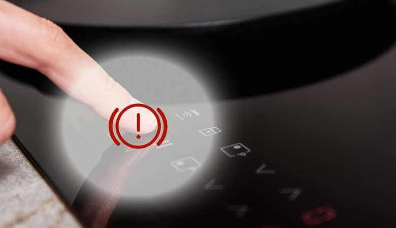 Các sự cố thường gặp và cách khắc phục khi sử dụng bếp điện từ Malloca - Bảng điều khiển không phản hồi
