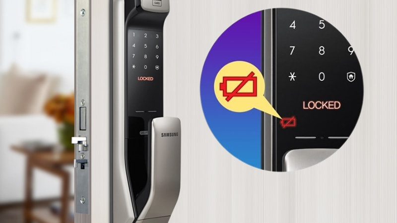 Kiểm tra màn hình hiển thị của khóa từ