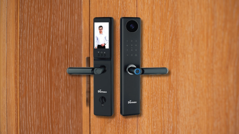 Khóa vân tay cho cửa gỗ Demax SL - C626 BN APP Wifi