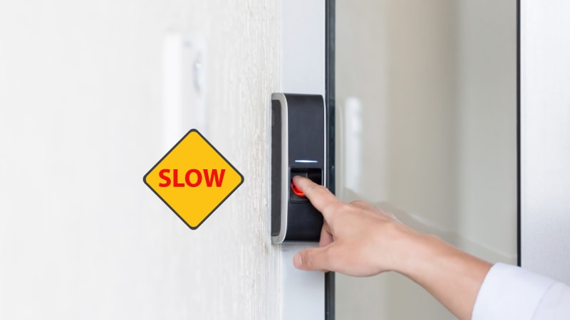 Cách khắc phục khóa vân tay bị đơ