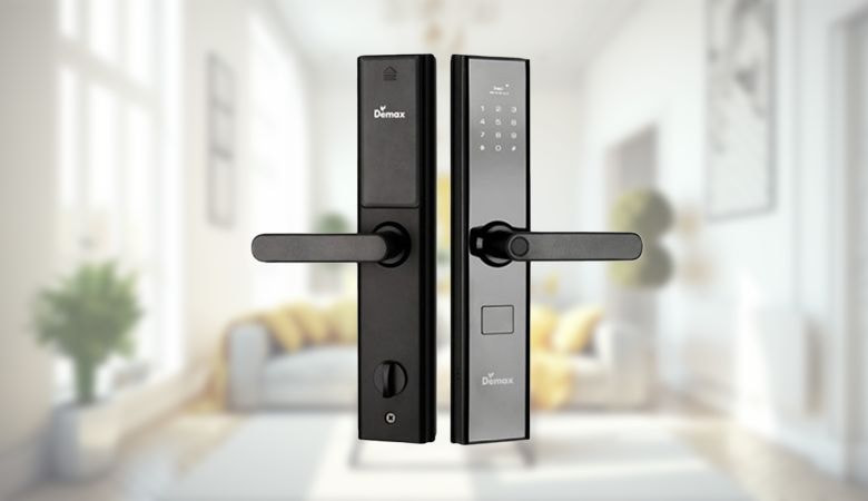 Khóa cửa điện tử Demax SL638 BN APP Wifi