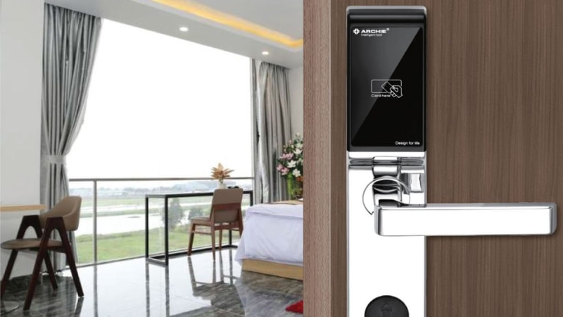 Mua khóa khách sạn điện tử chính hãng giá tốt tại Thiên Kim Home