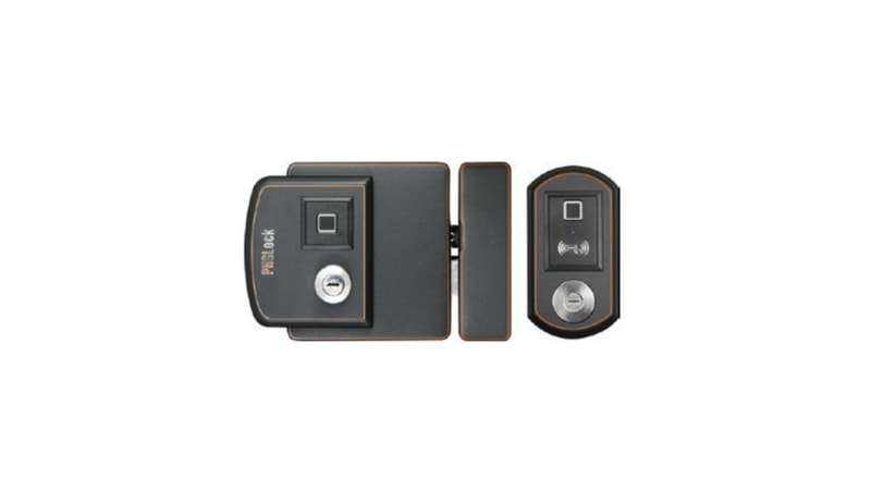 Khóa cửa vân tay thông minh FE38 Đen B-BDC