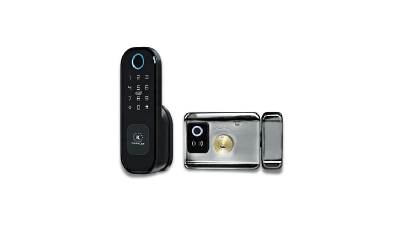 Khóa cửa cổng bằng vân tay Kassler KL-579BL App