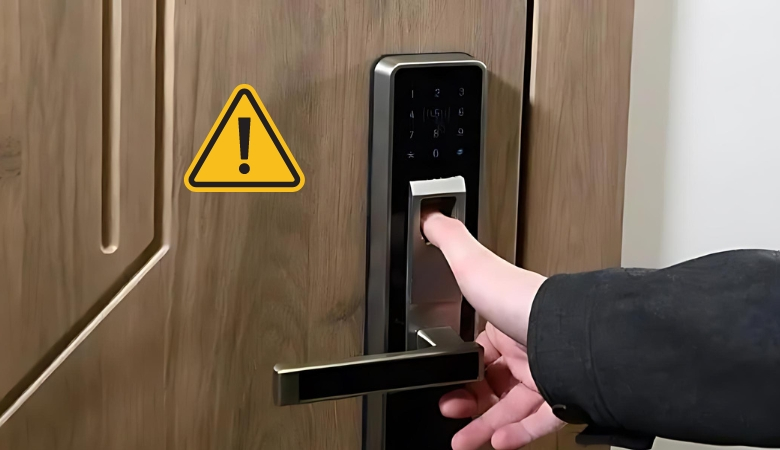 Một số sự cố mà cấu hình chung khóa vân tay có thể gây ra trong quá trình sử dụng