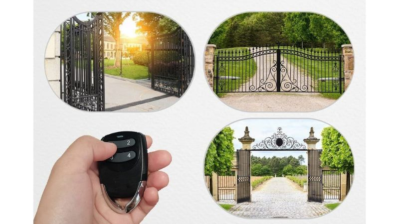 Khóa cổng điều khiển bằng remote cũng mang đến nhiều tiện ích tối đa