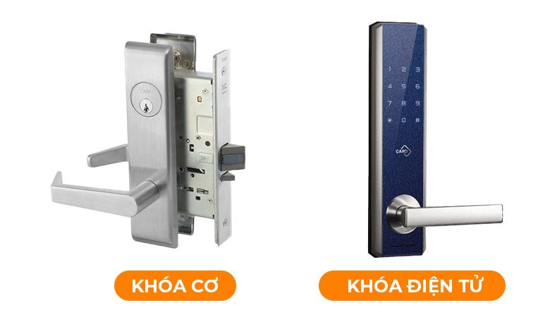 Tùy theo nhu cầu mà bạn có thể chọn loại khóa thích hợp