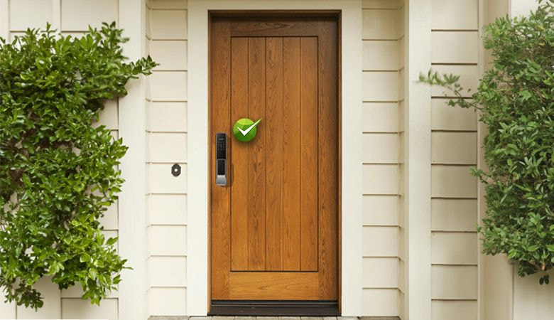 Sử dụng khóa điện tử mang đến cho người dùng sự an tâm khi vắng nhà