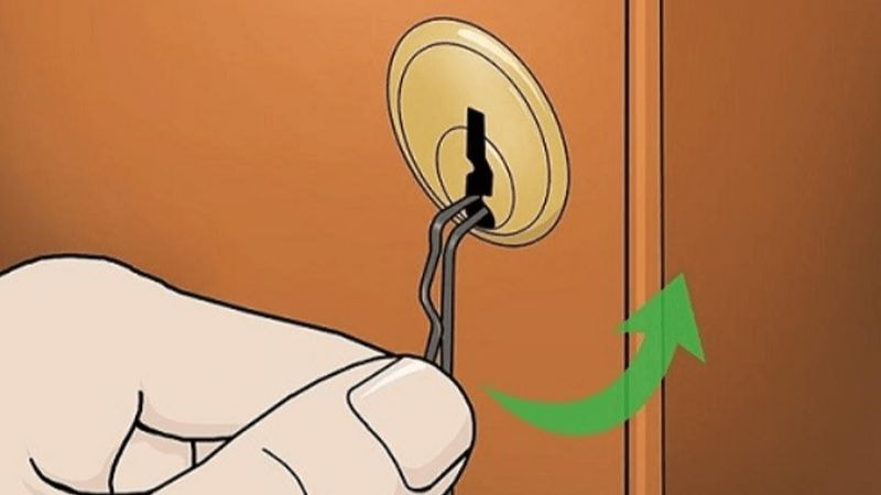 Cách mở khóa này thường được các chị em phụ nữ sử dụng khá nhiều