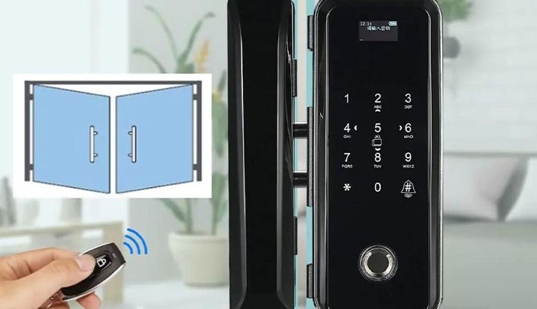 Tìm hiểu về khóa cửa kính - Khóa điện tử kết hợp