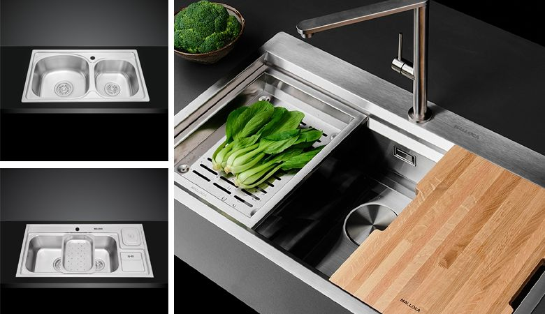 Giới thiệu về chậu rửa bát Malloca