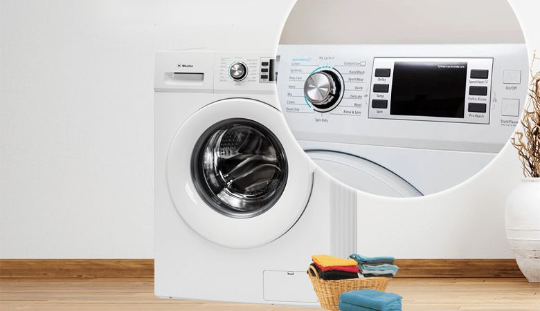Ưu điểm của máy giặt Malloca - Bảng điều khiển cảm ứng hiện đại