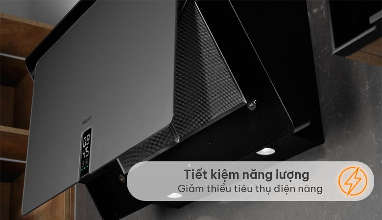 Lợi ích của tính năng tự động bật tắt của máy hút mùi Malloca - Tiết kiệm năng lượng