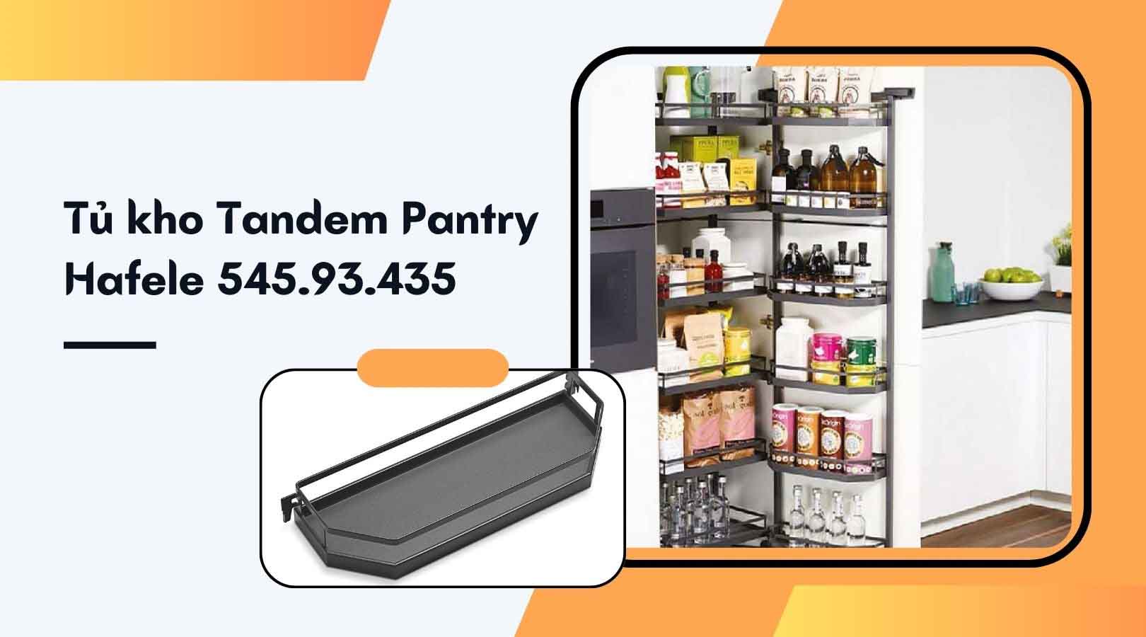 Tủ kho Tandem Pantry Hafele 545.93.435