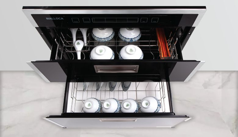 Lợi ích của việc sử dụng máy sấy chén Malloca - Vệ sinh tối ưu