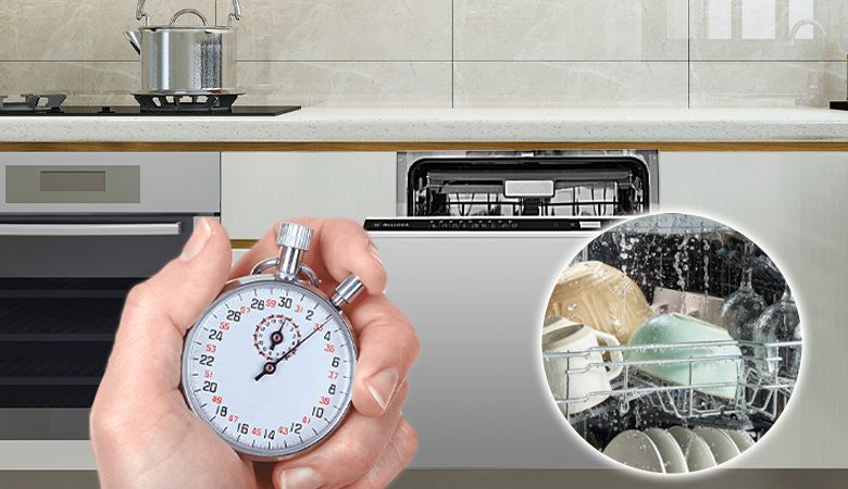 Chức năng và ưu điểm của máy sấy chén - Tiết kiệm thời gian