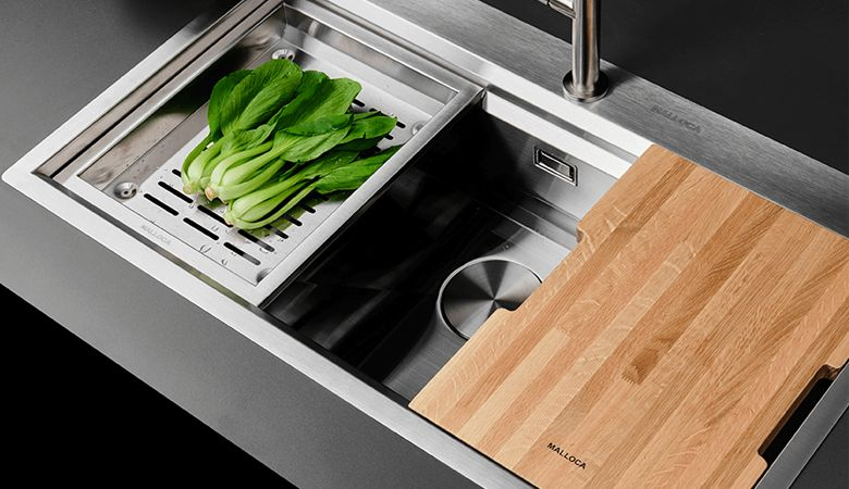 Ưu điểm khi sử dụng chậu rửa chén Malloca - Khả năng chống trầy xước