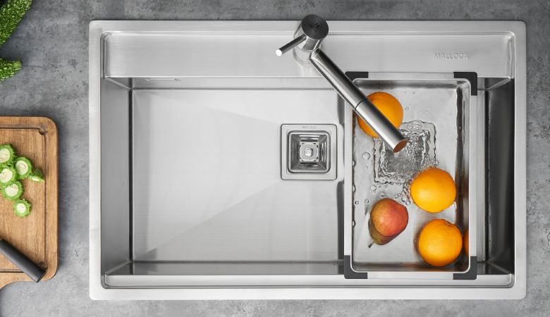Ưu điểm khi sử dụng chậu rửa chén Malloca - Thoát nước thông minh