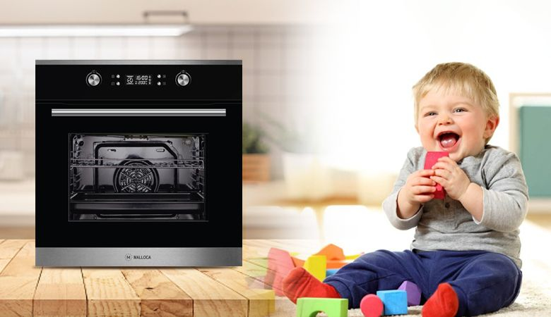 Các Tính Năng An Toàn Của Thiết Bị Gia Dụng Bếp Malloca - Khóa Trẻ Em